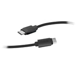 SBS USB-C till USB-C Kabel - 1.5 Meter - 25W (PD) - Svart