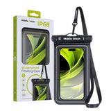 Universal Waterproof Case Pouch Mobile Origin - Svart / Transparent (Max. Telefon: 6,5")