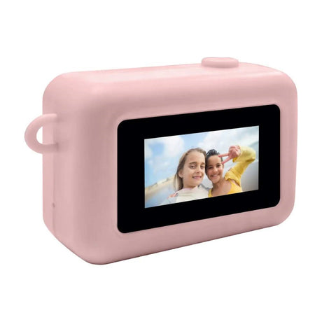 Denver DMC-1003RO Mini Digitalkamera m. Nyckelring - Rosa