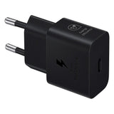 Original Samsung Super Fast Charge 25W GaN USB-C Power Adapter - Svart