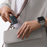Baseus EnerFill 5W Powerbank för Apple Watch med Trådlös Laddning & Inbyggd USB-C Kabel - Svart