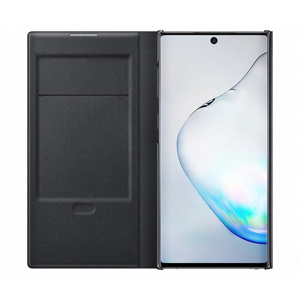 Original Samsung Galaxy Note 10 LED View Wallet Case - EF -NN970PBEGWW - Svart