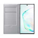 Original Samsung Galaxy Note 10 LED View Wallet Case - EF -NN970PSEGWW - Silver