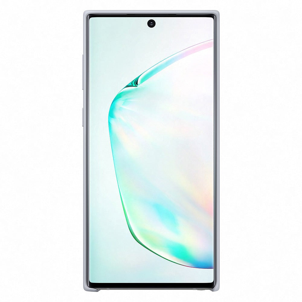 Original Samsung Galaxy Note 10 Silikonskal EF-PN970TSeg - Silver