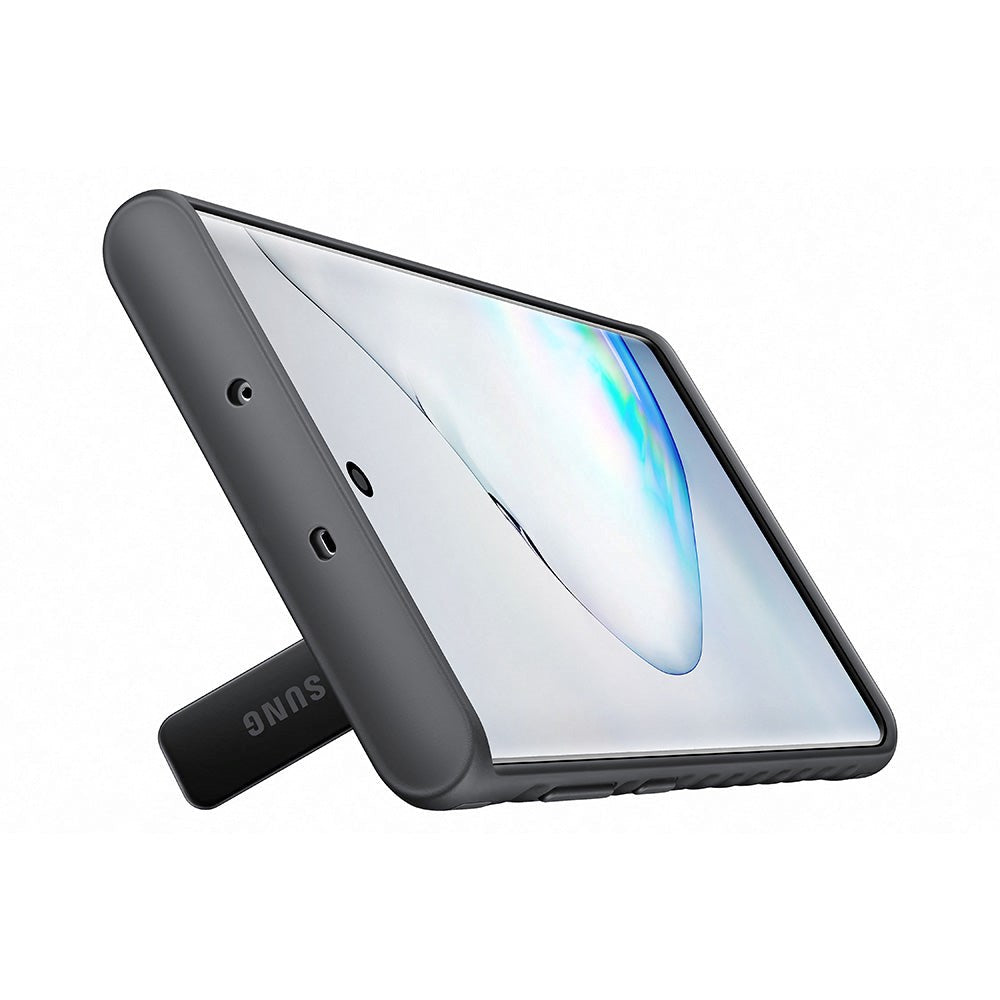 Original Samsung Galaxy Note 10 Skyddande Skal med Stativfunktion EF-RN970CBEGWW - Svart