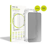 iPhone 18 Pro Mobile Origin EasyGlass Privacy Skärmskyddsglas med Applicator - Genomskinligt