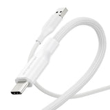 empower by PanzerGlass Racing 60W USB-A till USB-C Kabel – 1.2m – Silver White