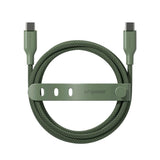 empower by PanzerGlass Racing 60W USB-C till USB-C Kabel – 1.2m – Sage