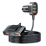 JoyRoom JR-CL03 Pro Billaddare 5-Port USB-A QC 45W - Svart