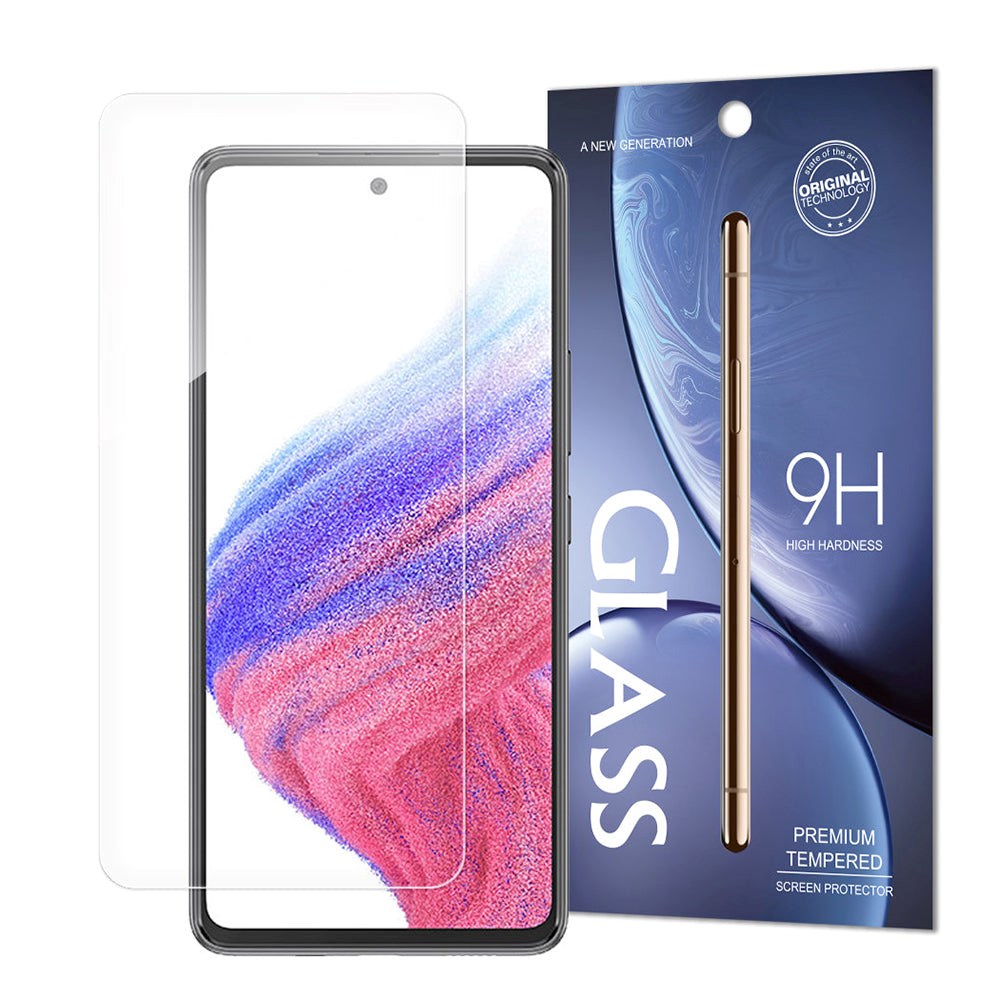 Samsung Galaxy A54 (5G) Hurtel Skärmskydd Härdat Glas - Skalvänligt - Transparent