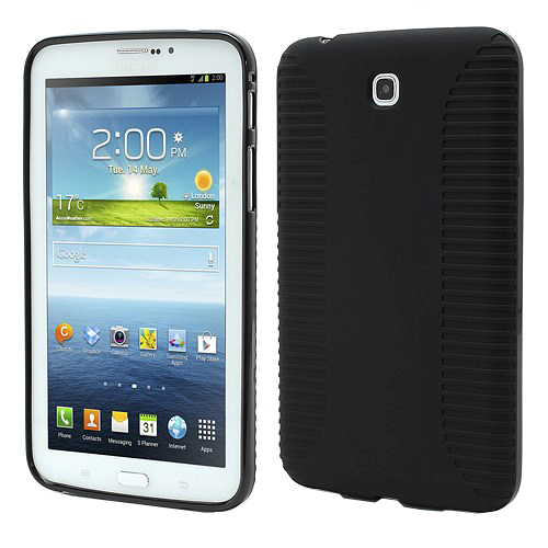 Samsung Galaxy Tab 3 7.0 Grip Case Skal TPU - Svart