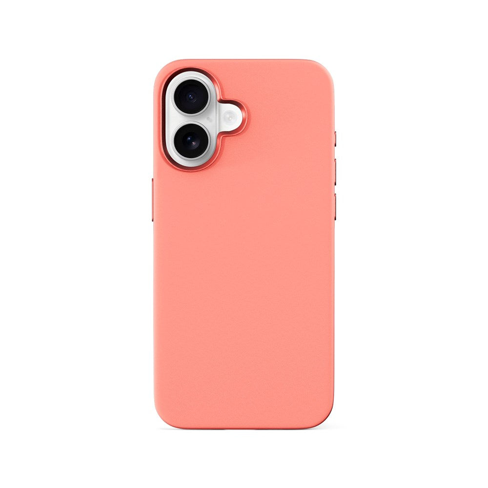 iPhone 16 Plus Epico Mag+ Silikon Skal - MagSafe Kompatibel - Peach Pink