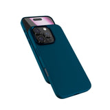 iPhone 16 Pro Max Epico Mag+ Silikon Skal - MagSafe Kompatibel - Petrol Blue