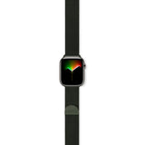 Apple Watch (42/44/SE/45/46/49mm) Epico Milanese Rostfritt Stål Armband - Dark Green