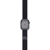 Apple Watch (42/44/SE/45/46/49mm) Epico Milanese Rostfritt Stål Armband - Midnight