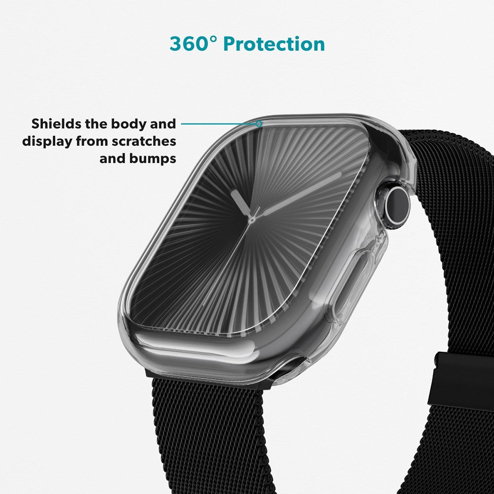 Epico Apple Watch 4/5/6/SE (40mm) Hero Case Flexibelt Plastskydd - Transparent