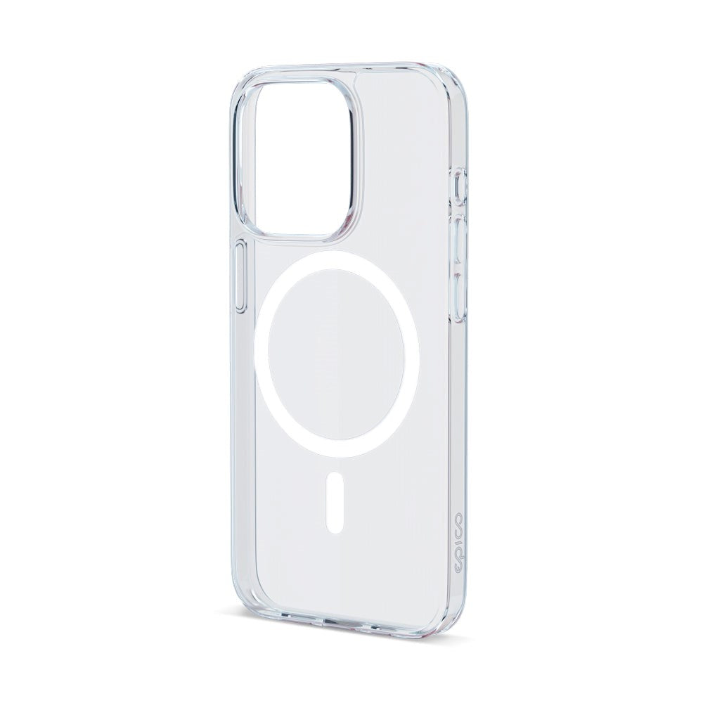 Epico iPhone 15 Pro Mag+ Hero Skal - MagSafe-Kompatibelt - Transparent