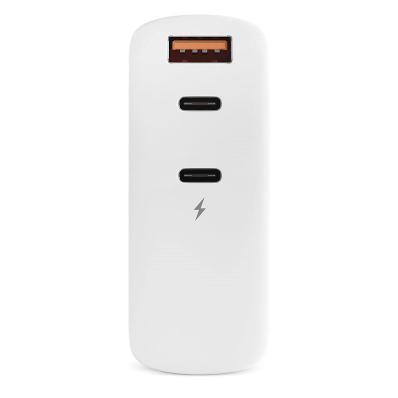 Epico Väggladdare PD 140W GaN med 2 x USB-C & 1 x USB-A - Vit