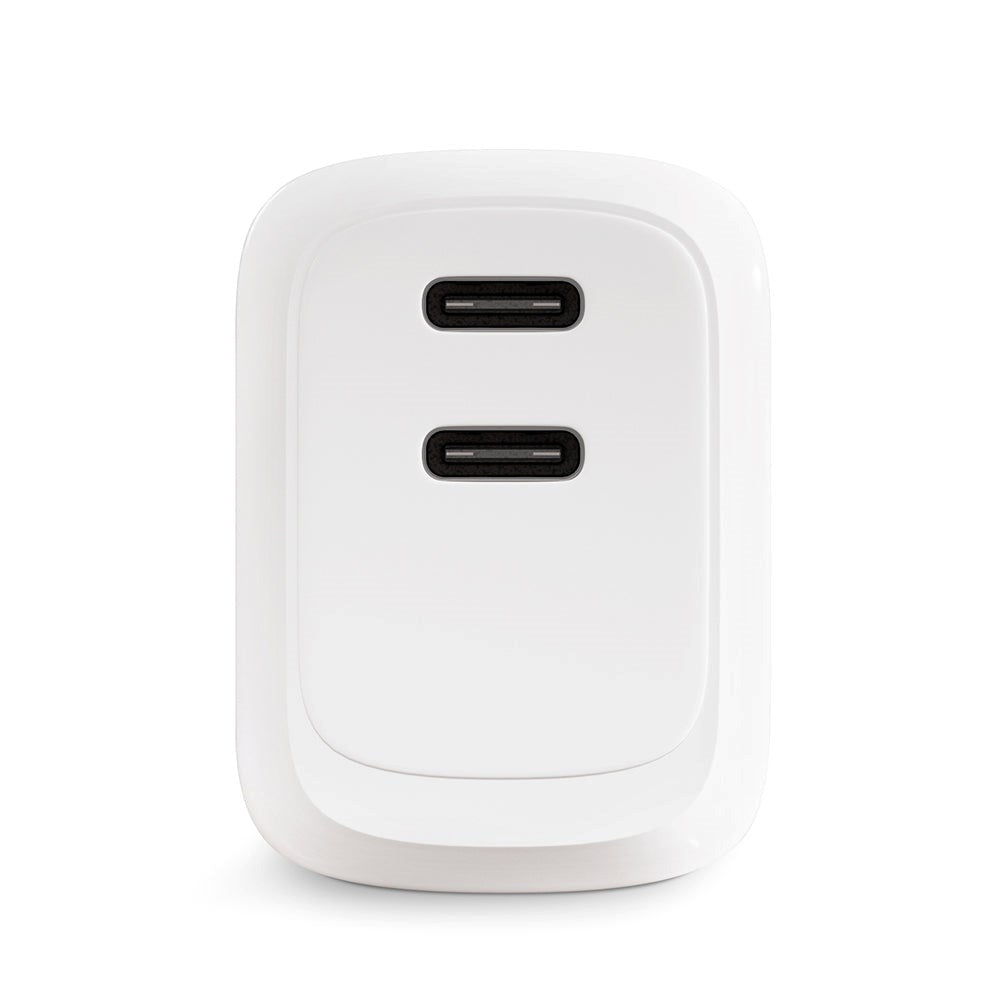 Epico Väggladdare PD 45W m. 2 x USB-C - Vit