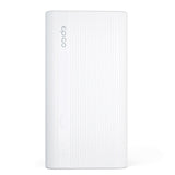 Epico Powerbank Multiport m. 2 x USB-A og 1 x USB-C - 20.100 mAh - Vit