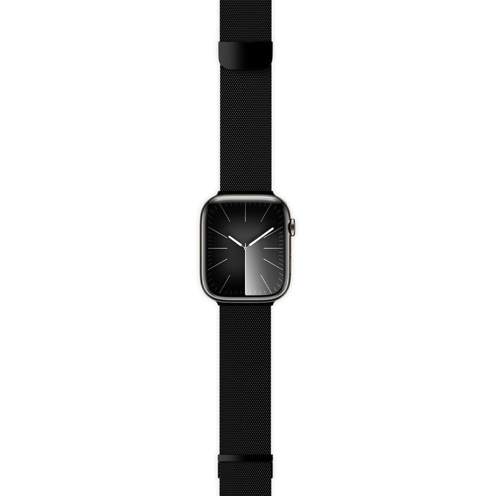 Apple Watch (38/40/SE/41/42mm) Epico Milanese+ (Plus) Rostfritt Stål Armband - Space Gray