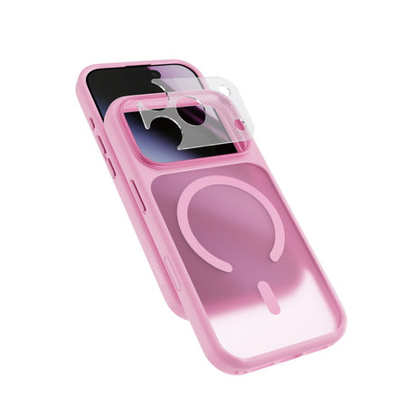 iPhone 18 Pro Max / 17 Pro Max Epico HeroMatte Pro Mag+ Skal m. Kameraskydd - MagSafe Kompatibel - Rosa