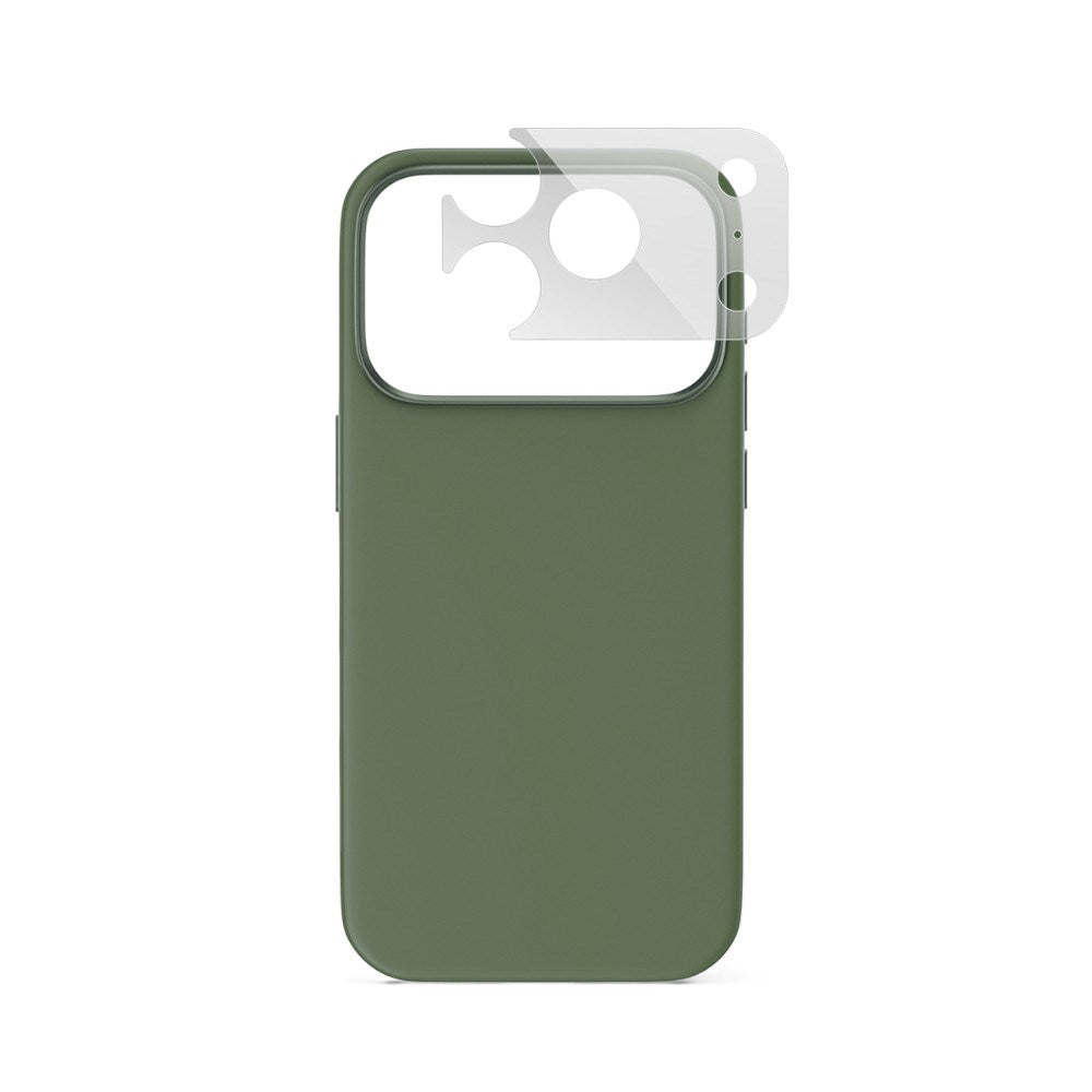iPhone 18 Pro / 17 Pro Epico Silicone Pro Mag+ Skal m. Kameraskydd - MagSafe Kompatibel - Grön