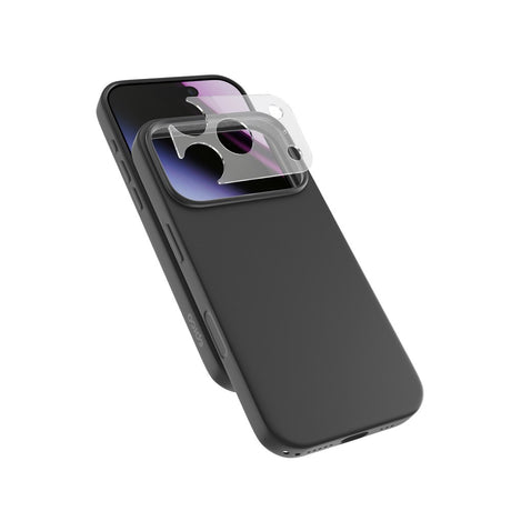 iPhone 18 Pro Max / 17 Pro Max Epico Silicone Pro Mag+ Skal m. Kameraskydd - MagSafe Kompatibel - Svart