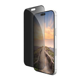 iPhone 18 Pro dbramante1928 Eco-Shield Privacy Skärmskydd med Installationsram - Genomskinlig