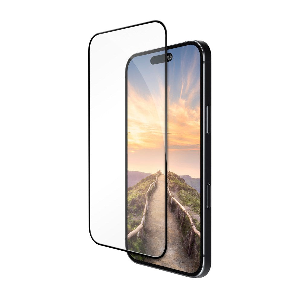 iPhone 17 Pro dbramante1928 Eco-Shield Skärmskydd med Installationsram - Svart Kant