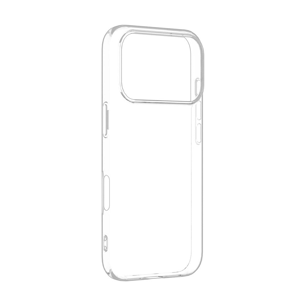 eSTUFF iPhone 17 Pro INFINITE VIENNA Flexibelt Plast Skal - 100% Återvunnen Plast - Genomskinlig