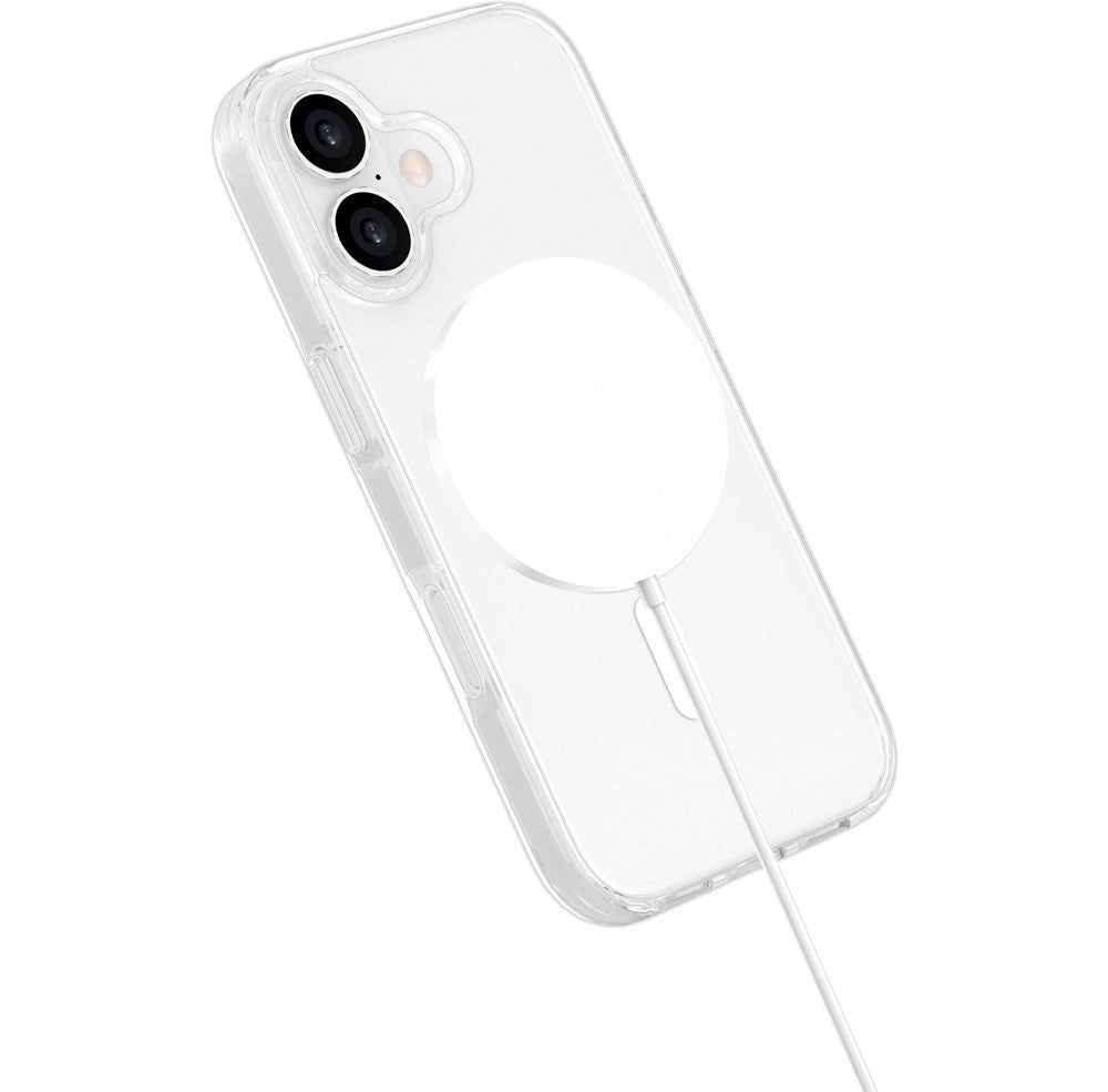 eSTUFF iPhone 17 INFINITE OSLO Hybrid Plast Skal - MagSafe Kompatibel - Genomskinlig