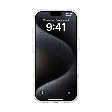 eSTUFF iPhone 17 Pro INFINITE OSLO Hybrid Plast Skal - MagSafe Kompatibel - Genomskinlig