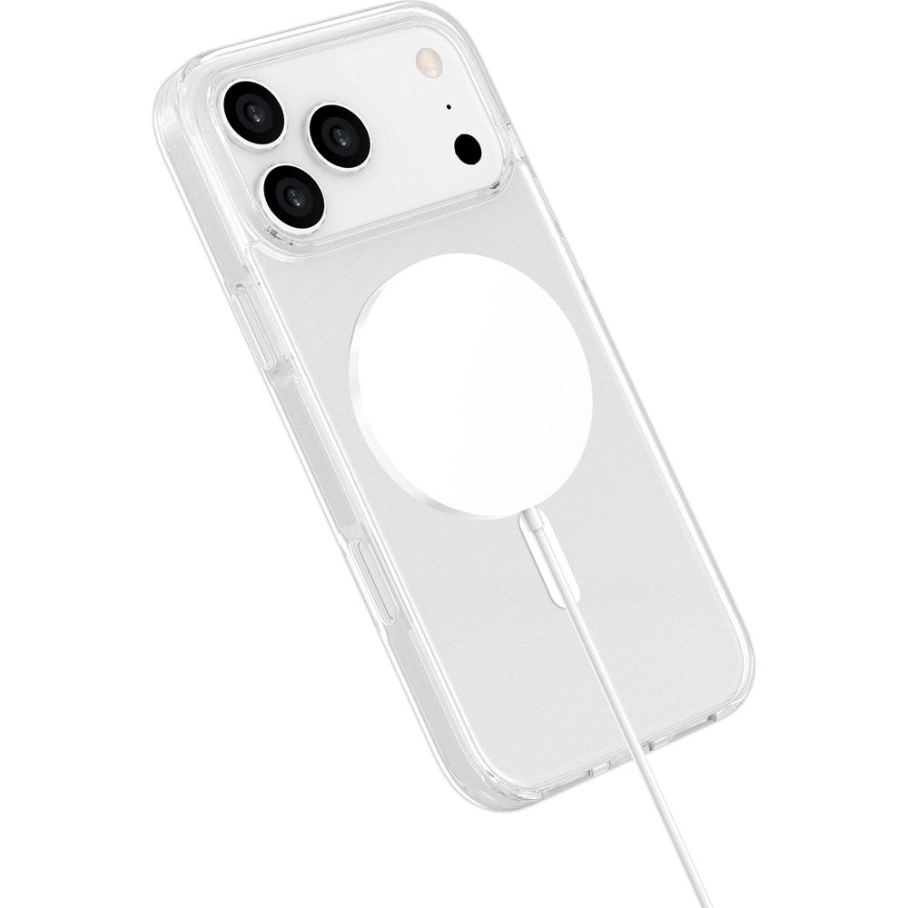 eSTUFF iPhone 17 Pro Max INFINITE OSLO Hybrid Plast Skal - MagSafe Kompatibel - Genomskinlig