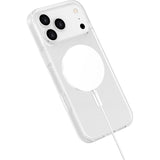eSTUFF iPhone 17 Pro Max INFINITE OSLO Hybrid Plast Skal - MagSafe Kompatibel - Genomskinlig