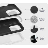 eSTUFF iPhone 17 Pro INFINITE ROME Skal - Återvunnet Material - Svart