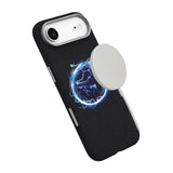 eSTUFF iPhone Air INFINITE VENICE Konstläderklätt Plast Skal - MagSafe Kompatibelt - Svart