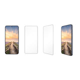 Samsung Galaxy S26 dbramante1928 Eco-Shield Skärmskydd - Genomskinlig / Svart Kant