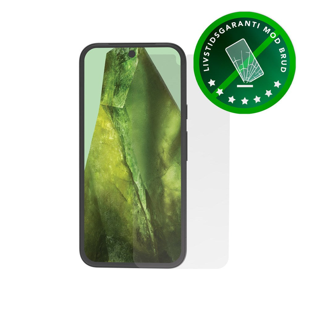 Google Pixel 8a dbramante1928 Eco-Shield Skärmskydd med Installationsram - Transparent