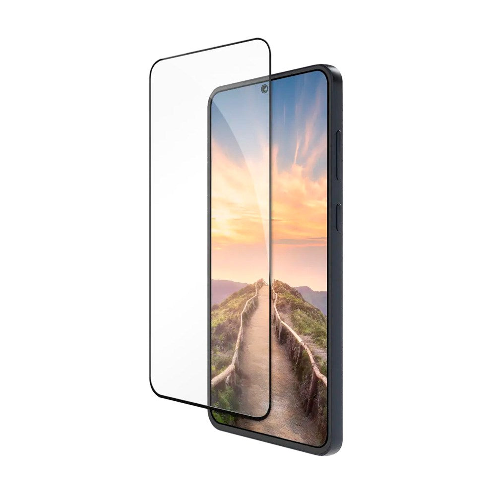 Samsung Galaxy S25 FE dbramante1928 Eco-Shield Skärmskydd m. Installationsram - Svart Kant