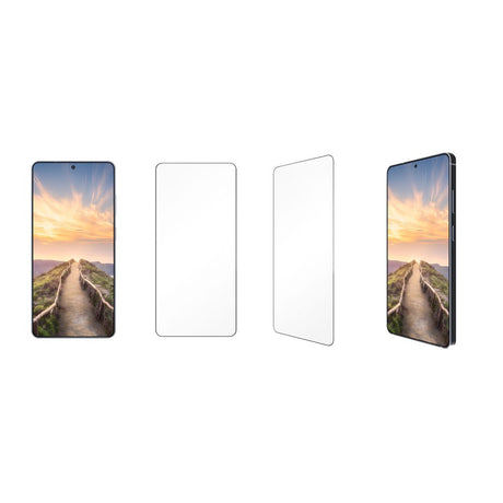 Samsung Galaxy S26 Ultra dbramante1928 Eco-Shield Skärmskydd - Genomskinlig / Svart Kant
