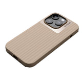 iPhone 14 Pro Nudient Bold Skal - Linen Beige