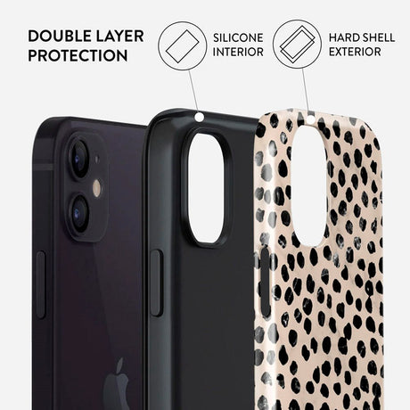 iPhone 12 / 12 Pro Burga Tough Fashion Skal - Almond Latte