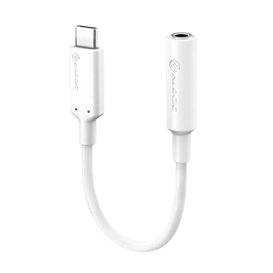 Alogiska element Pro USB -C till 3,5 mm ljudadapter - 10 cm - Vit