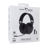 White Shark FIRECREST Trådlös Over-Ear Gaming Headset - Svart