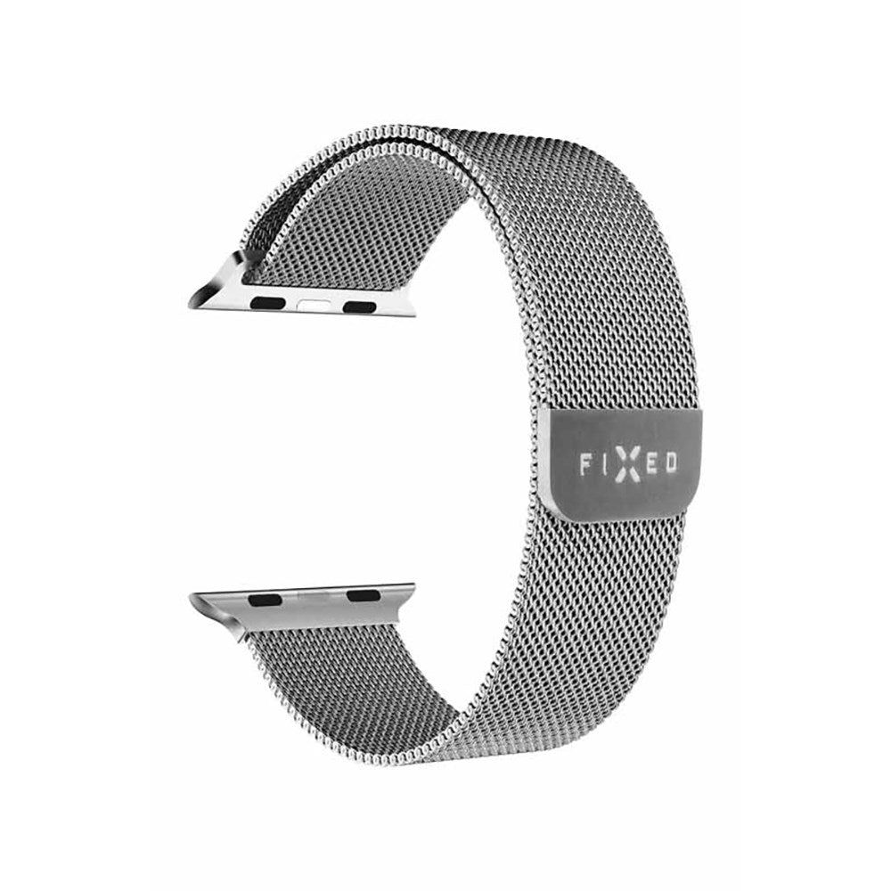 Apple Watch (42/44/SE/45/49mm) Fixed Mesh Rem - Silver