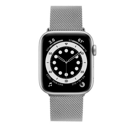 Apple Watch (38/40/SE/41mm) Fixed Mesh Rem - Silver