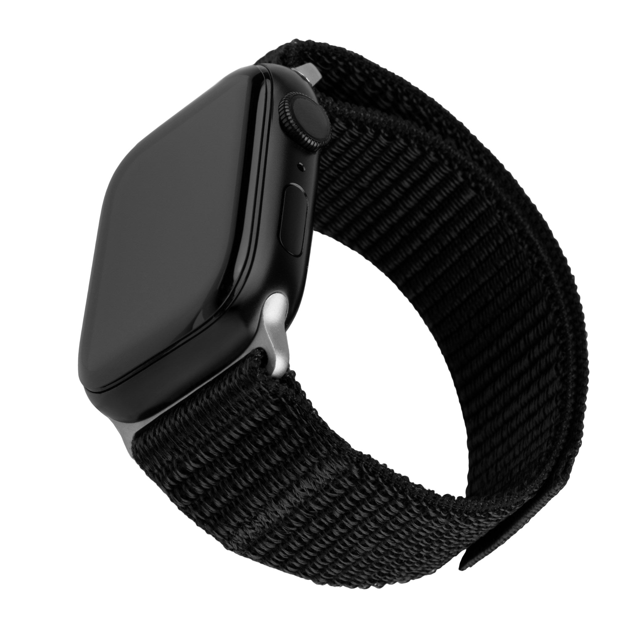 Apple Watch Ultra 1/2 (49mm) Fixed Nylonrem - Svart