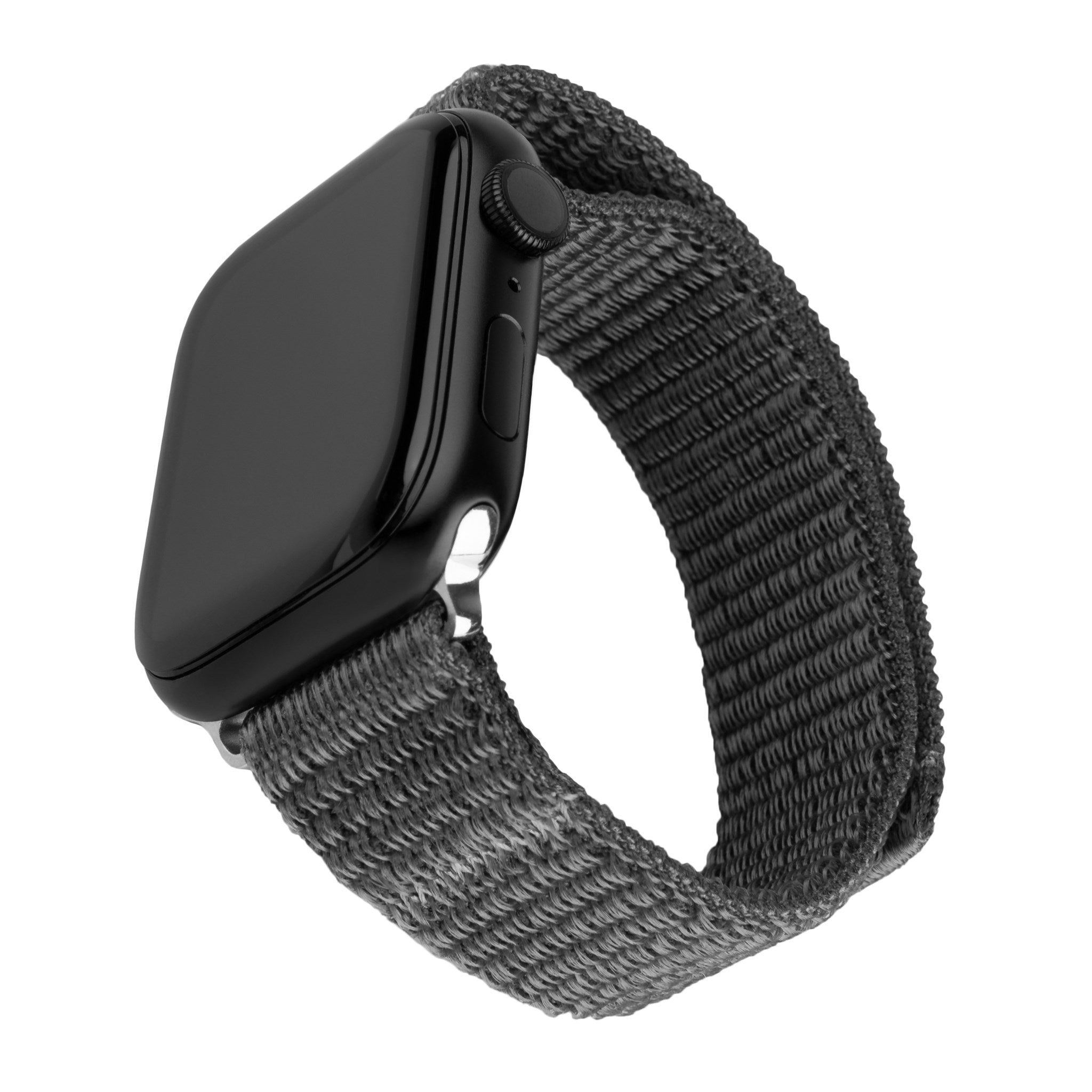 Apple Watch Ultra 1/2 (49mm) Fixed Nylonrem - Mörkgrå