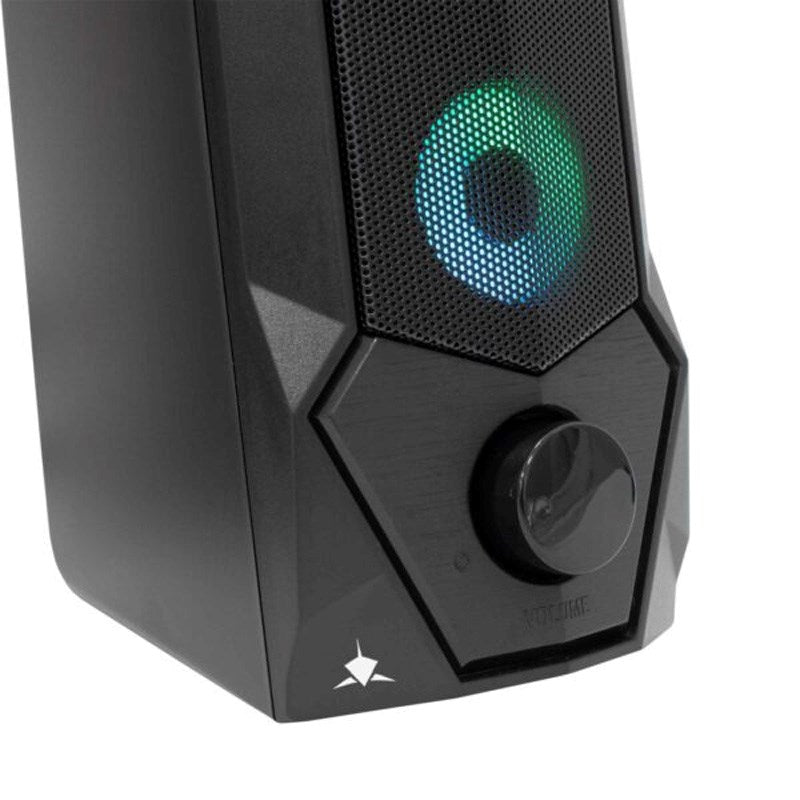 White Shark FLOW 5W Högtalare - 2 st. - Svart